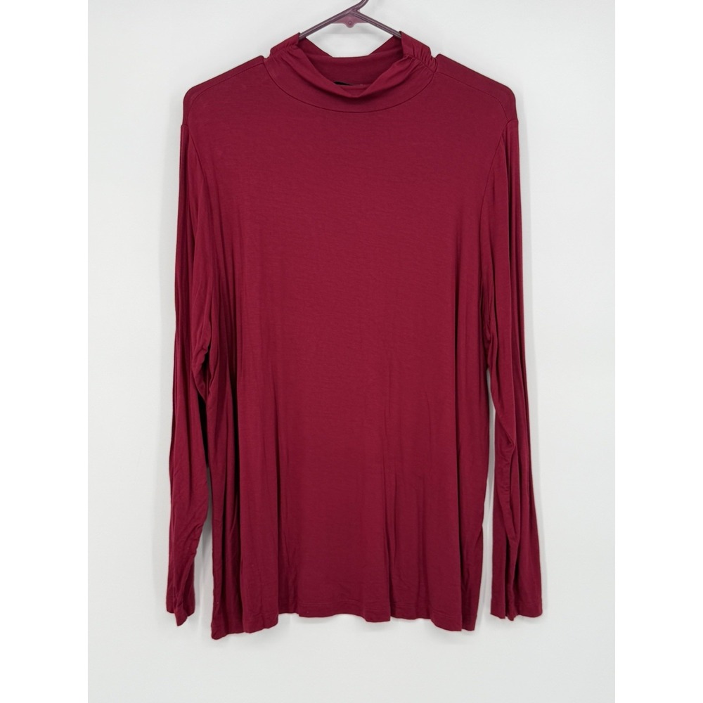 Brooke Shields Women's Red Long Sleeve Top XL